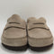 Womens BIRKENSTOCK Naples Wrapped EXQUISITE Clogs Suede Taupe UK Size 2.5 EU35