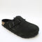 Mens BIRKENSTOCK Boston Shearling Clogs Black UK Size 8 EU42