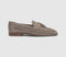 Mens OFFICE Clapham Tassel Woven Loafers Stone Suede UK Size 6