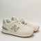 New Balance 574 Trainers Sea Salt Leopard UK Size 4