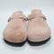 Womens BIRKENSTOCK Boston Clogs Pink Clay Suede UK Size 5.5 EU39