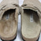Womens BIRKENSTOCK Boston Shearling Clogs Taupe UK Size 5.5 EU39