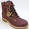 Womens Timberland Lyonsdale Boots Burgundy Nubuck UK Size 4