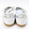 adidas Samba Jane Ballet Trainers White Silver Metallic Gum UK Size 4.5