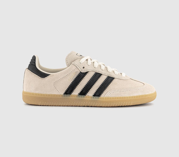 adidas Samba OG Trainers Chalk White Black Gum UK Size 4