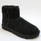 Womens UGG Classic Mini II Boots Black Suede UK Size 3