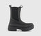 Odd sizes - Womens Converse All Star Lugged Heel Chelsea Boots Black UK Sizes Right 8.5/Left 8