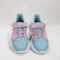Kids adidas Tensaur Run 3.0 EL Trainers Blue Pink White UK Size 11.5 youth