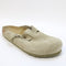 Mens BIRKENSTOCK Boston Clogs Faded Khaki Suede UK Size 8 EU42