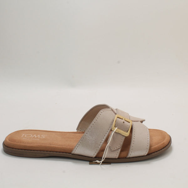Womens TOMS Sol Champagne Shimmer UK Size 5