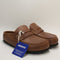 Womens BIRKENSTOCK Naples Wrapped Clogs Cognac Leather UK Size 5.5 EU39