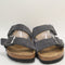 Womens BIRKENSTOCK Arizona Two Strap Sandals Charcoal Suede UK Size 7 EU40