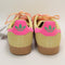 adidas Gazelle Trainers Power Yellow Lucid Pink Gum UK Size 4.5