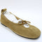 Womens ALOHAS Rosalind Ballet Pumps Tan Suede UK Size 4