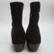 Womens OFFICE Atlanta Western Ankle Boots Brown Suede UK Size 4