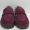 Womens adidas Handball Spezial Loafers Maroon Maroon Gum UK Size 4