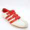 adidas Tokyo Mary Jane Trainers Cream White Red Gold Metallic UK Size 6.5