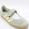 adidas Samba Jane Ballet Trainers Halo Green Warm Vanilla Gold Metallic UK Size 5.5