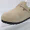 Womens BIRKENSTOCK Boston Clogs Sandcastle Suede UK Size 5.5 EU39
