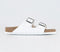 Mens BIRKENSTOCK Arizona Two Strap Sandals White Birko UK Size 9.5 EU44
