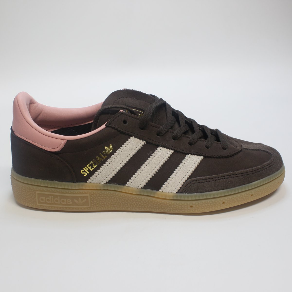 adidas Handball spezial trainers Dark brown pink gum UK Size 5
