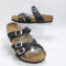 Womens BIRKENSTOCK Franca Black Oiled Leather UK Size 2.5 EU35