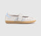adidas x Liberty Samba Janes Chalk Pearl Silver White UK Size 4
