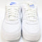 Nike Air Max 90 Trainers White White Blue Crystal UK Size 8