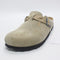 Womens BIRKENSTOCK Boston Clogs Braided Taupe UK Size 5.5 EU39