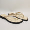 Womens Vagabond Shoemakers Izzy Toe Thong Sandals Off White Leather UK Size 6