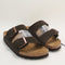 Womens BIRKENSTOCK Arizona Two Strap Sandals Suede Mocca UK Size 3.5 EU36