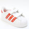 Kids adidas Superstar Led Lights Infant Trainers Black Bright Red White UK Size 7infant