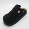 Womens BIRKENSTOCK Boston Clogs Black Suede UK Size 5.5 EU39