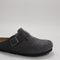 Womens BIRKENSTOCK Boston Clogs Charcoal Suede UK Size 4.5 EU37