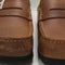 Mens BIRKENSTOCK Naples Wrapped Loafers Cognac UK Size 7.5 EU41