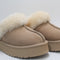 Womens UGG Disquette Slippers Sand UK Size 6