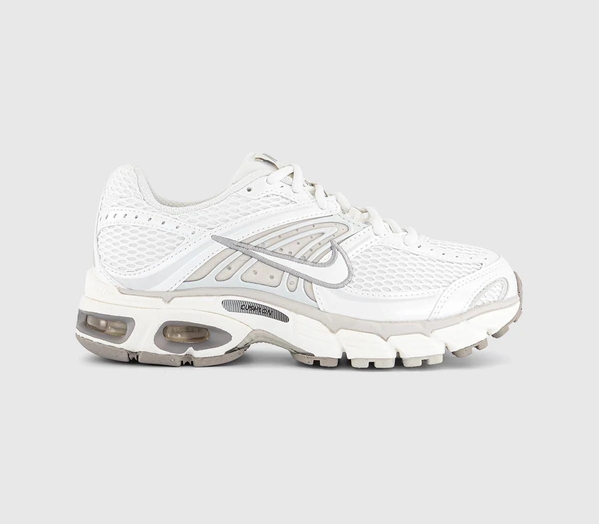 Nike Air Max Moto 2k Trainers Phantom Metallic Summit White Light Bone Sail UK Size 5