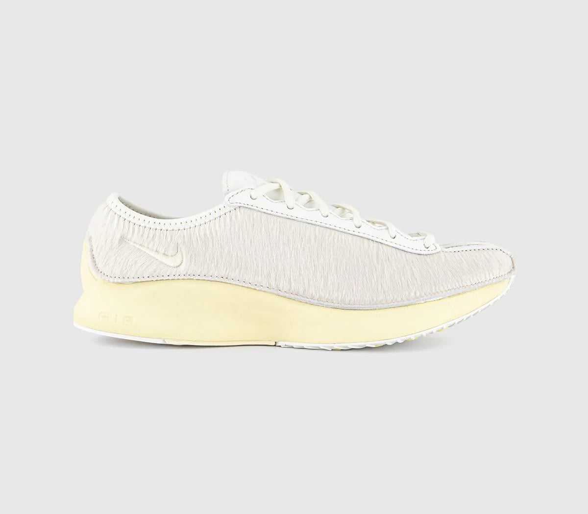 Odd sizes - Nike Air Superfly Trainers Sail Muslin Soft Yellow UK Sizes Right 6/Left 5.5