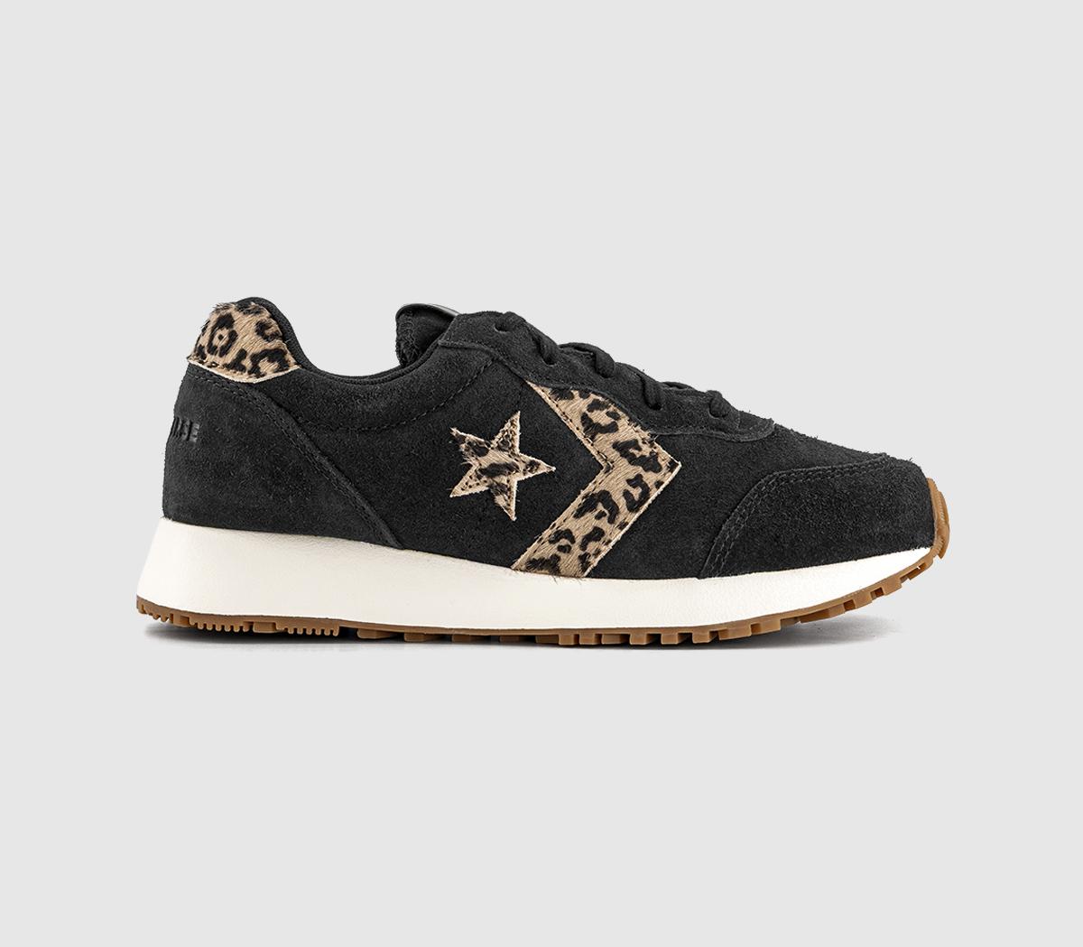 Converse Omega Trainers Leopard Black Egret Incensed UK Size 5