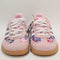 Kids adidas Samba OG Youth Trainers Clear Pink White Liberty UK Size 11 youth