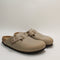 Womens BIRKENSTOCK Boston Clogs Tobacco Brown UK Size 5 EU38