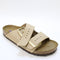 Womens BIRKENSTOCK Arizona Two Strap Sandals Sandcastle UK Size 5 EU38