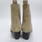 Womens OFFICE Aries Western Chelsea Ankle Boots Beige Suede UK Size 4