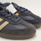 adidas Samba OG Trainers Shadow Navy Golden Beige UK Size 5