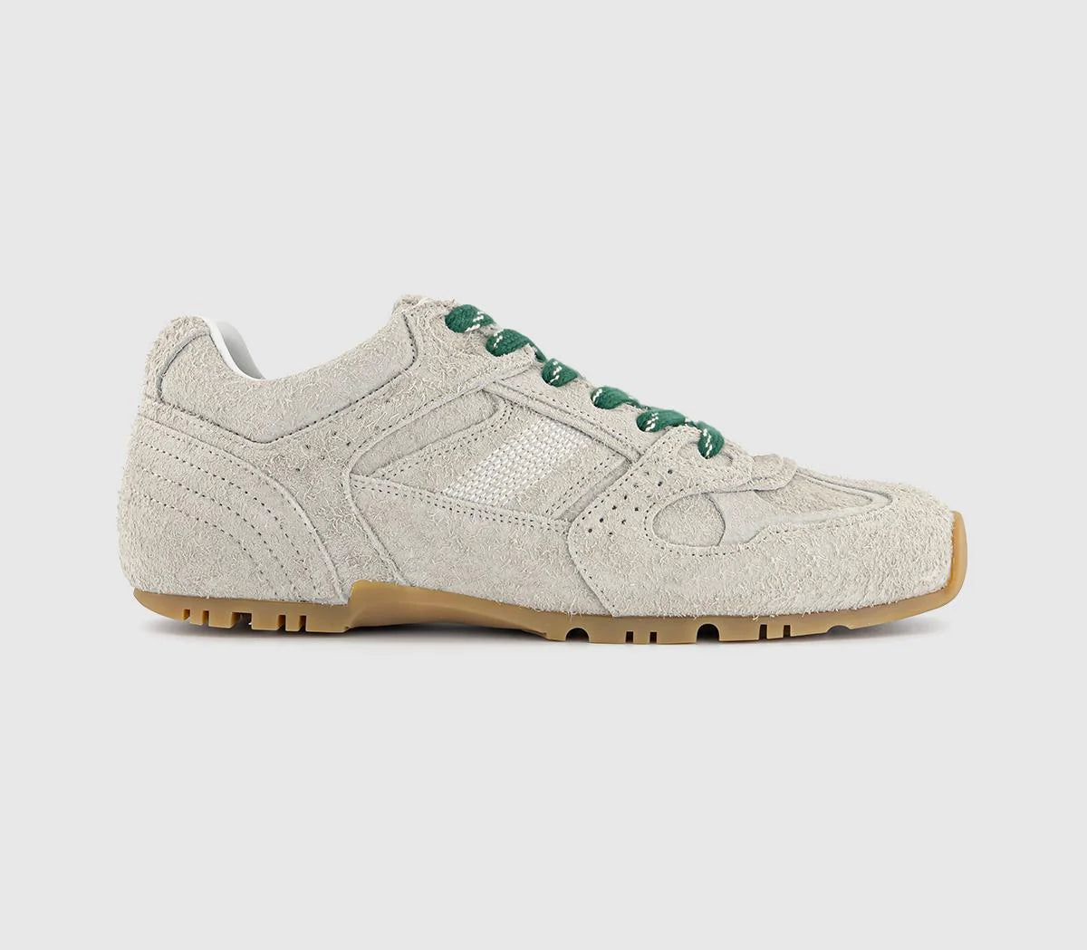ALOHAS Mens ALOHAS Tb.56 Sneakers Fuzzy Light Grey Suede UK Size 10