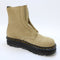 Womens Dr. Martens Zebzag Laceless Boots Savannah Tan Suede UK Size 4
