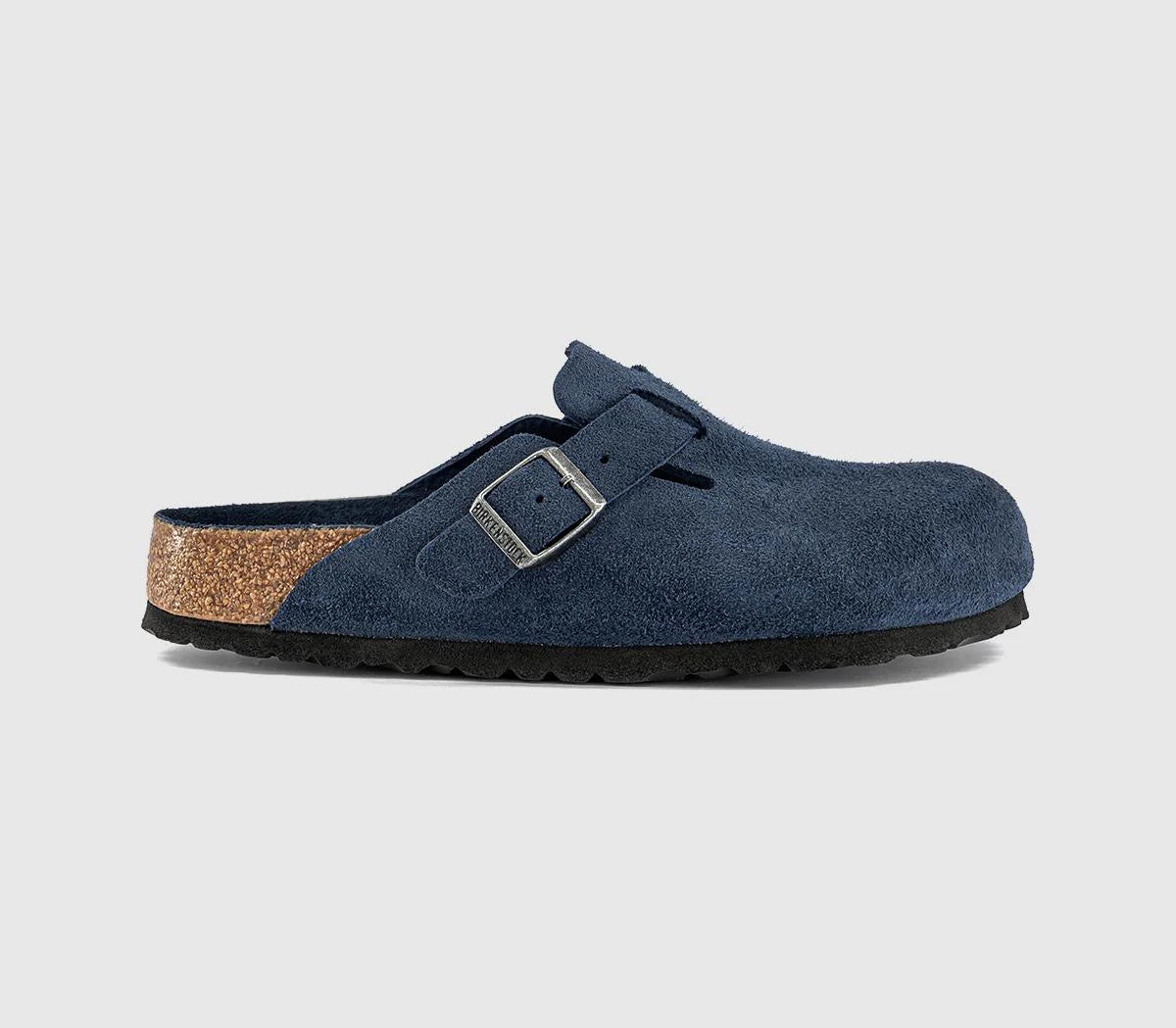 Womens BIRKENSTOCK Boston Clog Navy Tfb UK Size 7 EU40