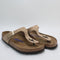 Womens BIRKENSTOCK Toe Thong Soft Footbed Sandals Sandcastle Nubuck UK Size 4.5 EU37