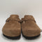 Womens BIRKENSTOCK Boston Soft Footbed Clogs Dark Tea Tfb UK Size 7 EU40