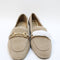 Womens OFFICE Felix Trim Loafers Beige Suede UK Size 6